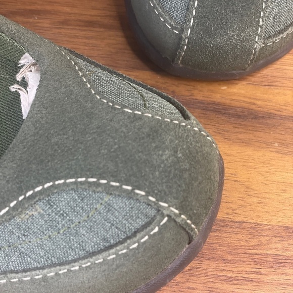 Lands' End Green Oxford Ivy Mary Jane Trekker Comfort 7.5 - Picture 3 of 6